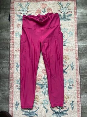 Pink Athleta Leggings